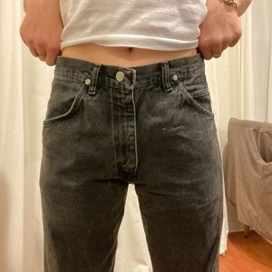 Wrangler Black Denim Jeans